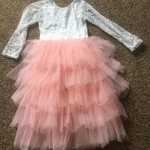 Lace/tulle boutique dress